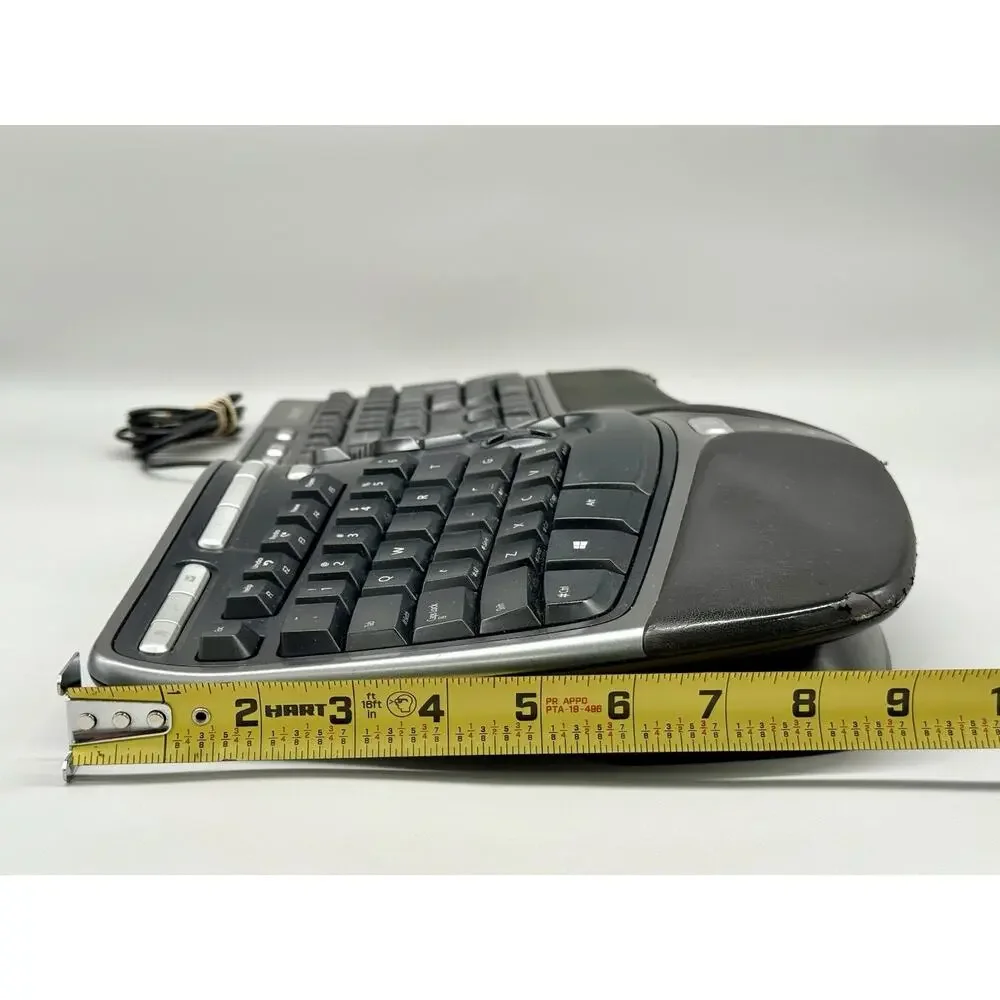 Microsoft 4000 V1.0 KU-0462 1048 Lifter Natural Ergonomic Keyboard USB Stand A